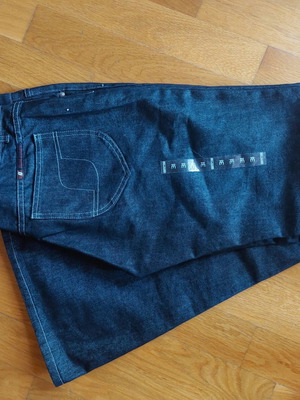 Gang low-rise bell-bottom jeans new, size M, dark blue