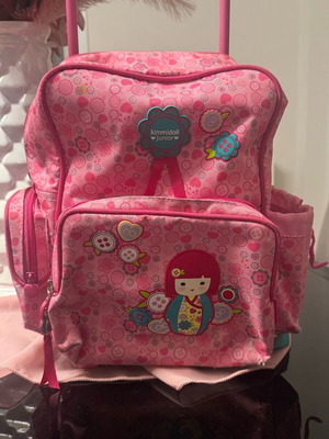 Strawberry rolling bag used