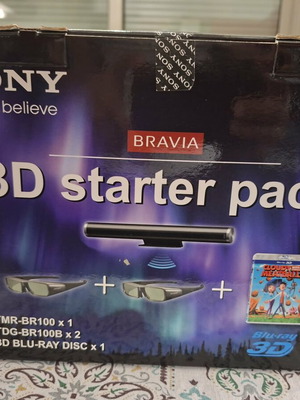3D Glasses for Sony Bravia TV like new, pair of 2 pcs