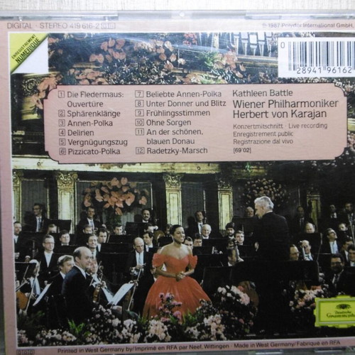 New Year's Concert Vienna 1987 CD used, classical