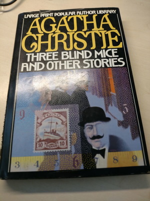 Agatha Christie Three Blind Mice book used, English