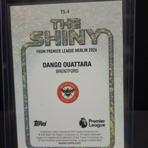 Topps Merlin 2026 Dango Ouattara The Shinny Case Hit SSP card new