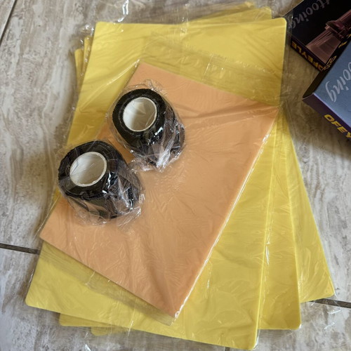 Tattoo supply kit with cartridges, inks, and accessories