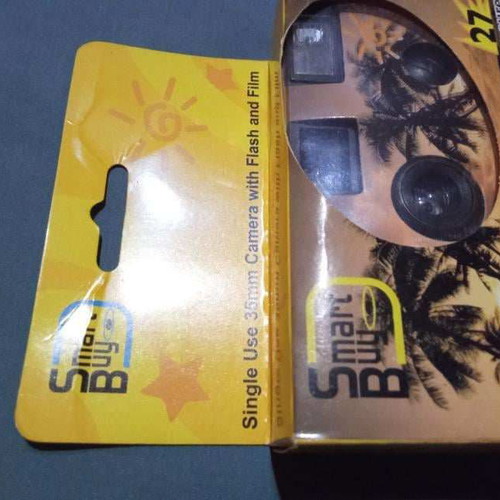 Single-use camera unused