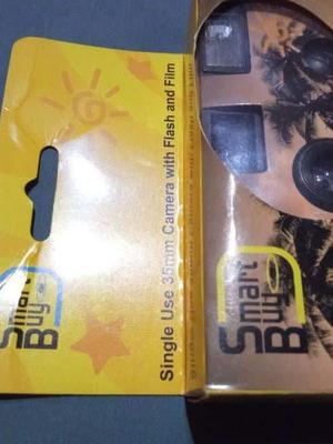 Single-use camera unused