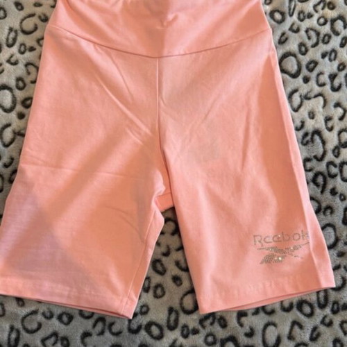 Reebok shorts new, pink, size XS