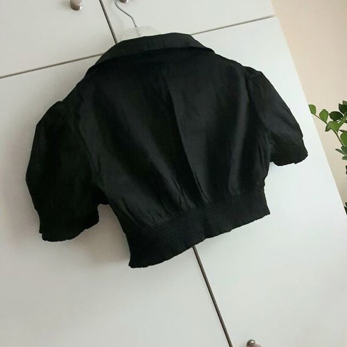 Cotton bolero new, size L, black