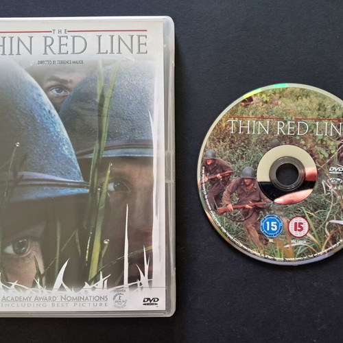 Thin Red Line DVD like new with English audio and subtitles