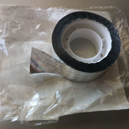 Bird repellent tape 50 meters new, laser reflective