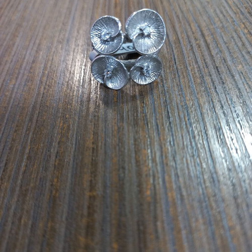 Silver ring size 57 new