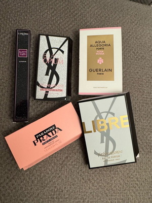 Lancome, Prada, Ysl, Guerlain Eau de Parfum tester samples new