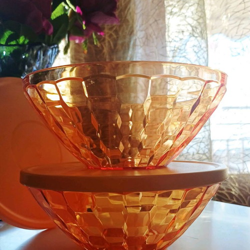 Tupperware bowl 500ml Prism series new