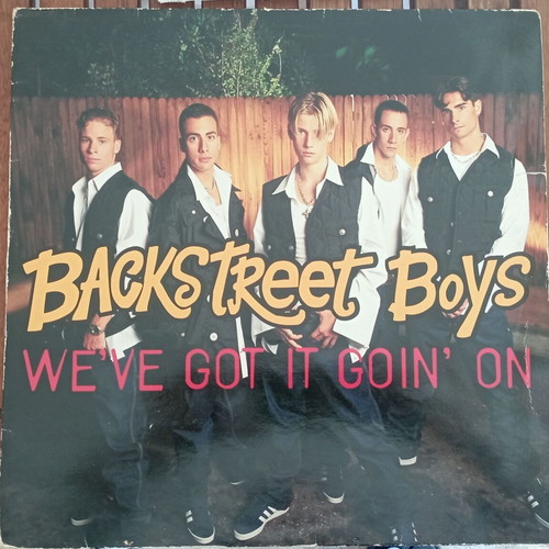 Backstreet Boys We've Got It Goin' On vinyl like new