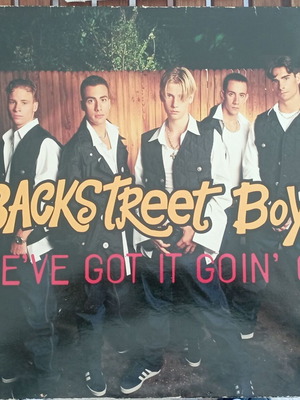 Backstreet Boys We've Got It Goin' On vinyl like new