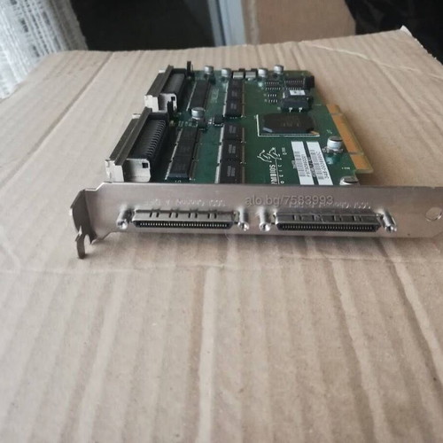 LSI Symbios Logic Dual Channel SCSI Controller Card SYM22802 PCI used