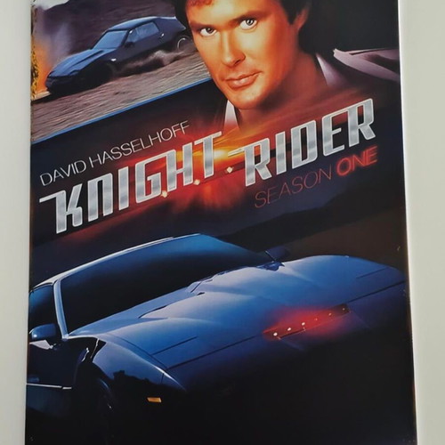 Metal sign Knight Rider David Hasselhoff KITT like new