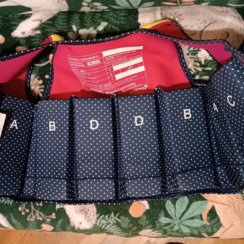 Baby swim vest like new, suitable for girls