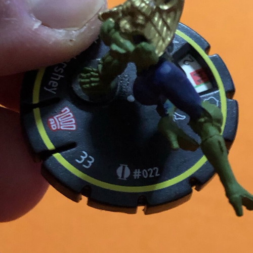 Judge Hershey 2000AD HeroClix #022 like new