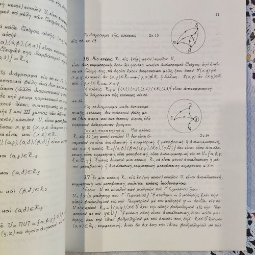Mathematics Grade 3 Gymnasium textbook used by Zisis Balbouzis