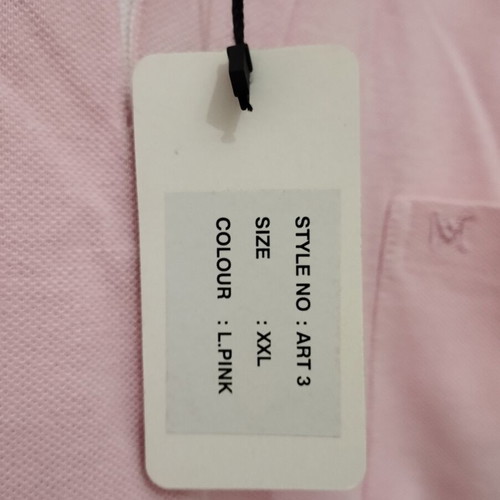 Mariante Polo Shirt Light Pink XXL New with Tags