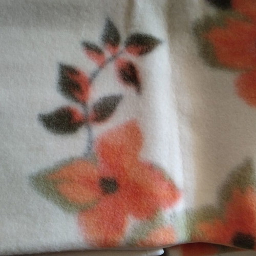 Vintage double-sided wool blanket Saliaris new, pure virgin wool