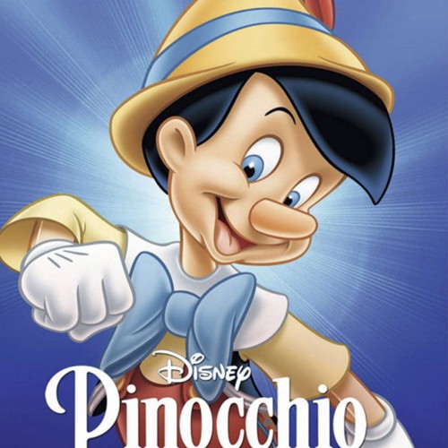 Pinocchio VHS used, videocassette without cover