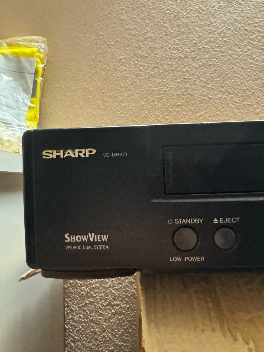 Sharp VC-MH671 Video VHS VCR used, Hi-Fi… - € 50,00 - Vendora.cy