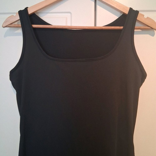 Elastic one-piece jumpsuit new, size Large, black