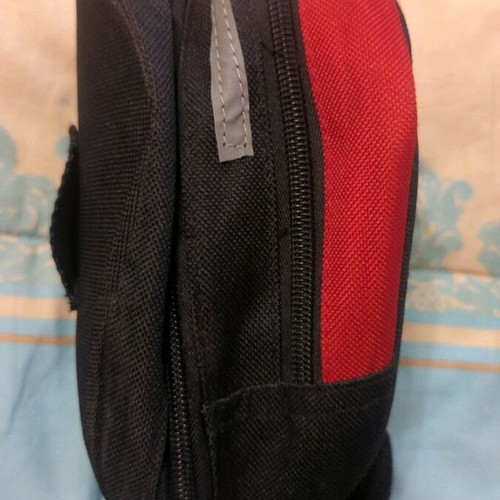 Bicycle bag unused with central pocket and extension