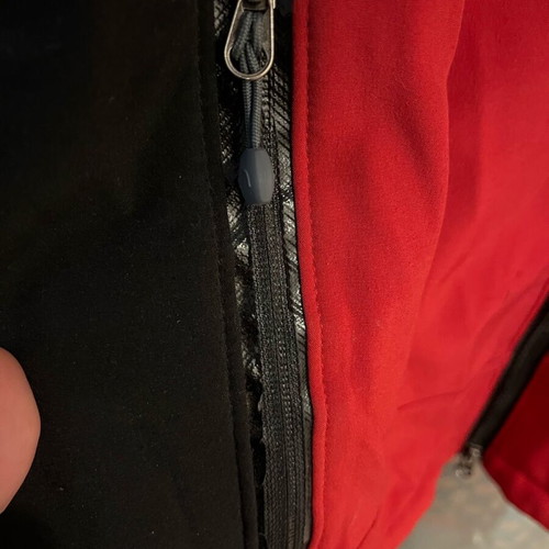 The North Face jacket used, size S, red