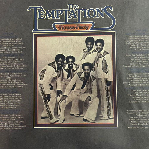 House Party The Temptations vinyl used, R&B / Soul