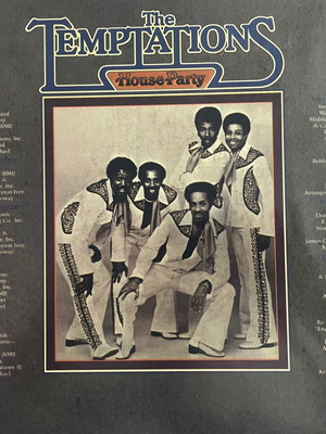 House Party The Temptations vinyl used, R&B / Soul