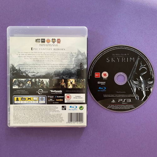 The Elder Scrolls V Skyrim PS3 Complete Like New
