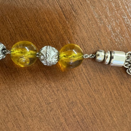 Begleri resin worry beads like new, handmade from Nafplio