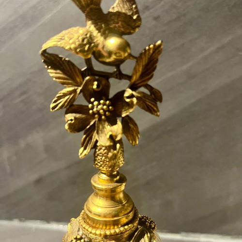 Vintage Matson perfume bottle used, Hollywood Regency style