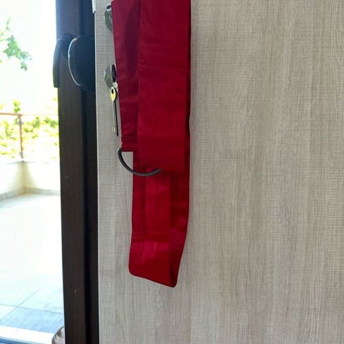 Zara trench coat used, red, size XS/S with belt