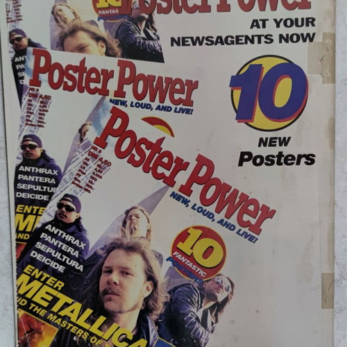 Rock Power Magazine Issue 19 December 1992 used, Greek edition
