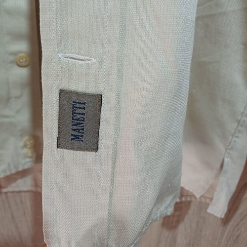 Manetti men's shirt beige size M like new