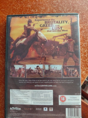 Gun PC game used, complete