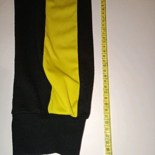 Fila sweatpants L used, black with yellow