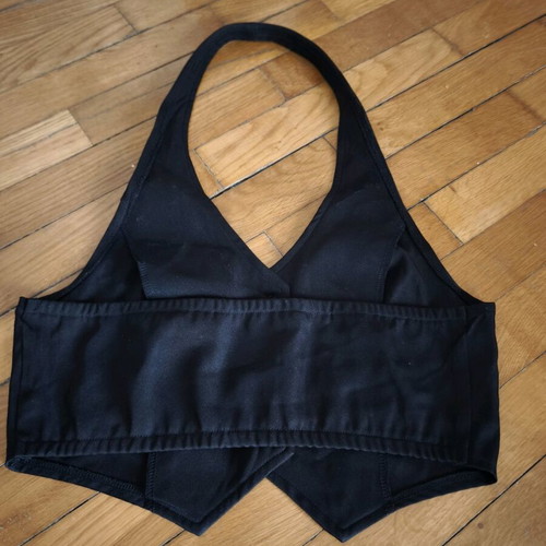 Black vest like new, size S / 36 / 8