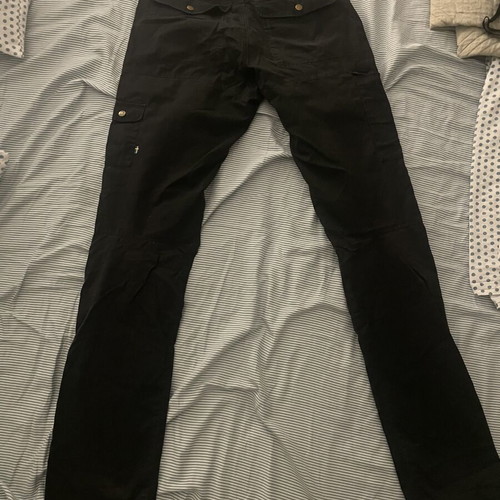 Fjallraven hiking pants, black and khaki, size EU 46 US 30-31