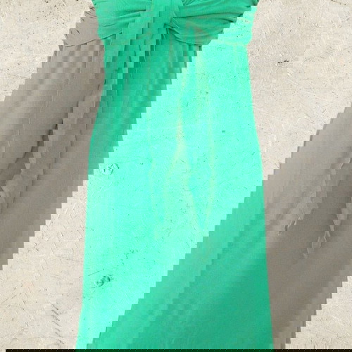 Vamp πράσινο φόρεμα θαλάσσης αφόρετο, μέγεθος S