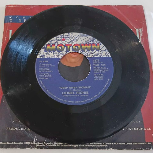 Lionel Richie Ballerina Girl vinyl single