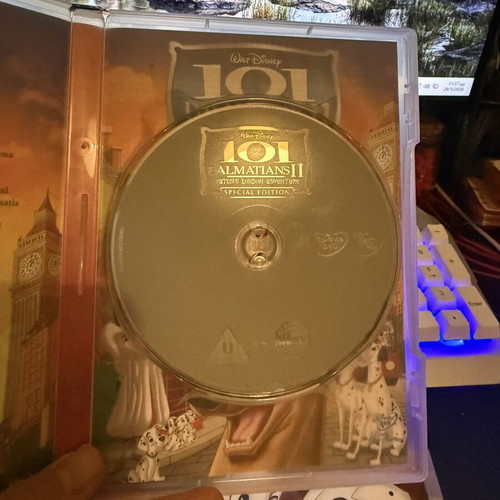 101 Dalmatians DVDs used, dubbed in Greek, set of 2