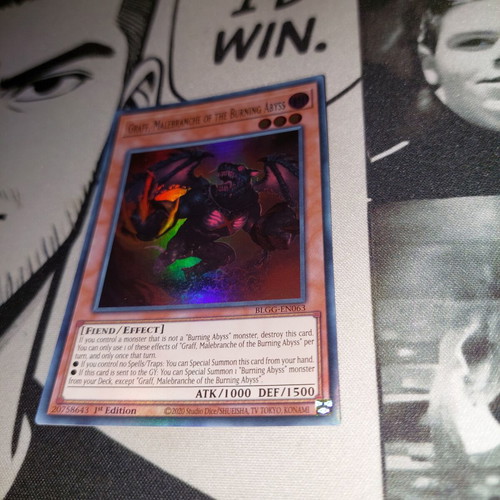 Graff Malebranche of the Burning Abyss card like new