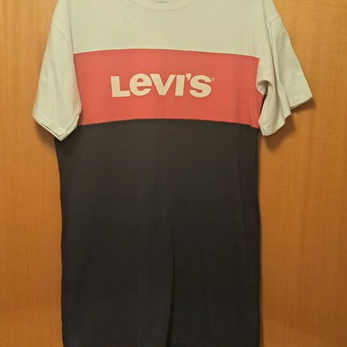 Levi's dress used, loose fit, blue and red