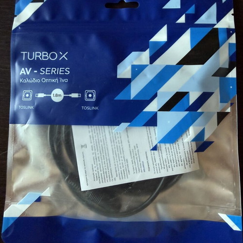 Turbo-X Optical Fiber Cable 1.8m new