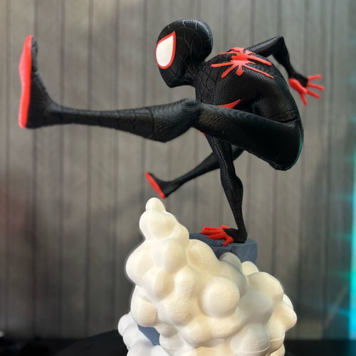 Miles Morales figure like new, premium 3D printed collectible