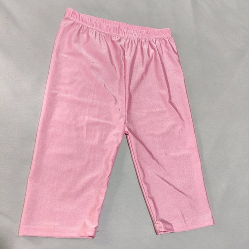Biker pink shorts leggings new, shiny, XS/S